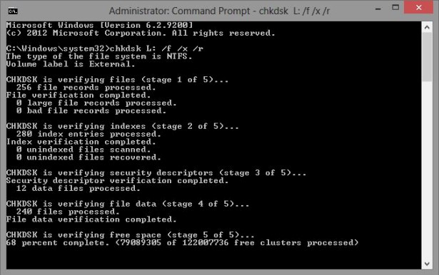 How To Use Chkdsk Knowledge Base