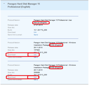 Download product from MyAccount