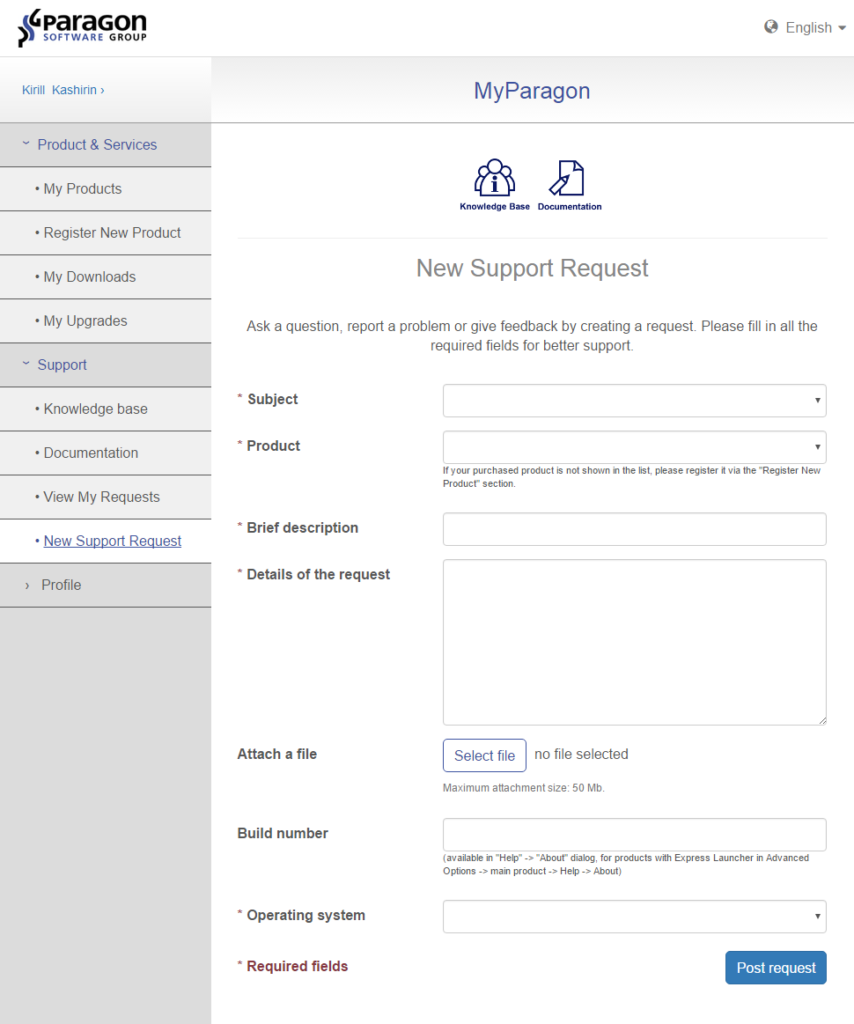 [GUIDE] New My Paragon Customer Center (CC) functions and features