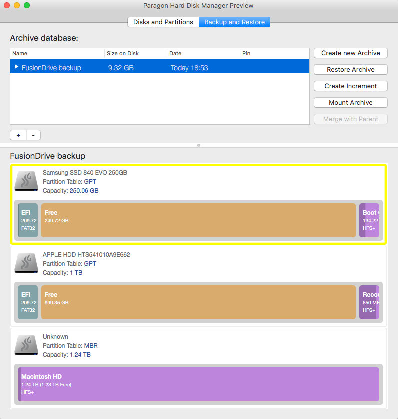 Backup And Restore Core Storage Configuration With HDM For Mac › Knowledge  Base