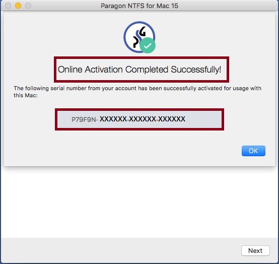 paragon ntfs for mac 15 serial