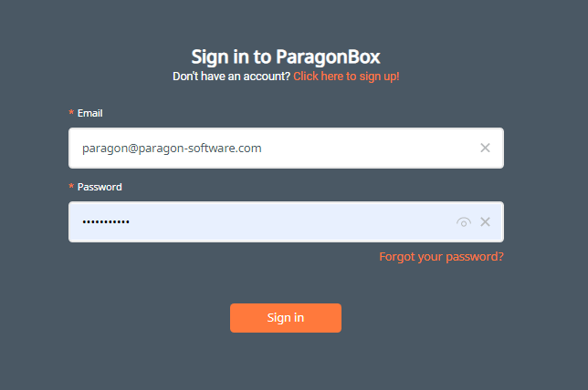 paragon software transfer license